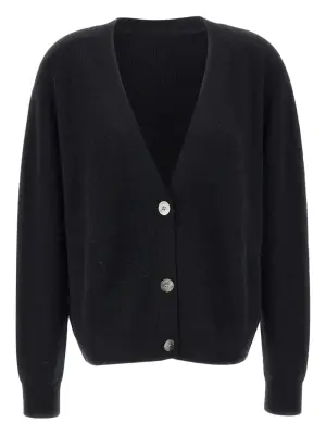 Кардиган с V-образным вырезом и застежкой на пуговицы