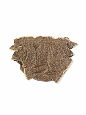 Плавки бикини с эффектом металлик