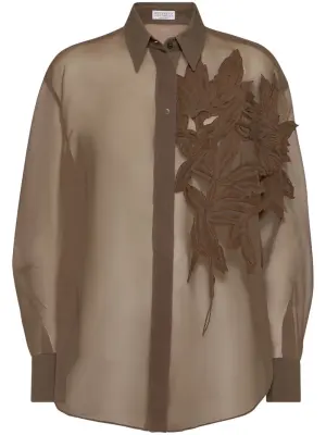 Рубашка с аппликацией