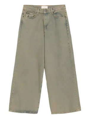 Джинсы с нашивкой-логотипом