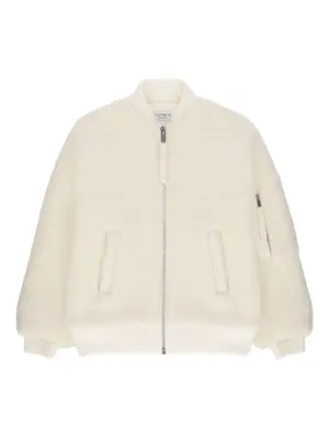 Вязаный бомбер