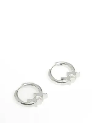 Серьги в форме звезды