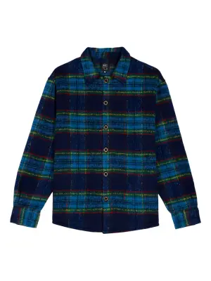 Фланелевая рубашка в клетку