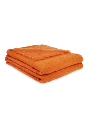 Плед из мохера