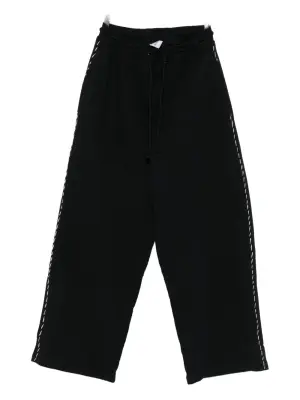 Брюки из хлопка широкого кроя