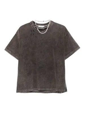 Футболка с выбеленным эффектом