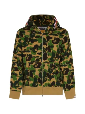 Толстовка на молнии с камуфляжным принтом Abc Camo Shark