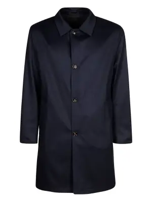 Кашемировое пальто на пуговицах