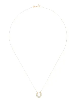 Колье из желтого золота с подвеской