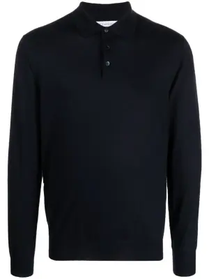 Рубашка поло с длинными рукавами