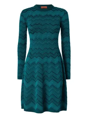 Трикотажное платье миди