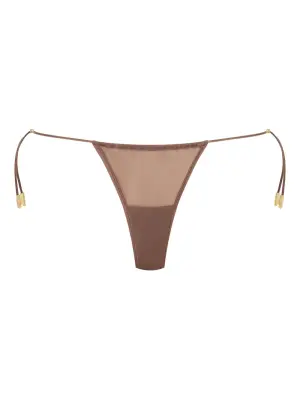 Трусы-стринги с бусинами
