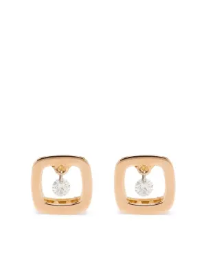 Серьги-гвоздики Vega из розового золота с бриллиантами