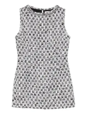 Твидовое платье мини