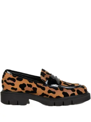 Кожаные лоферы