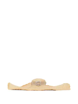 Шляпа из рафии