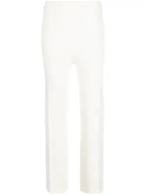 Прямые брюки в рубчик