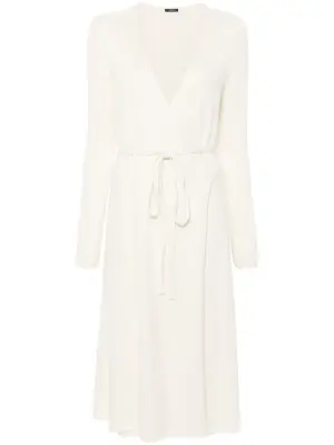 Трикотажное платье макси