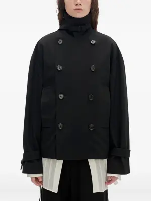 Двубортный тренч Leni