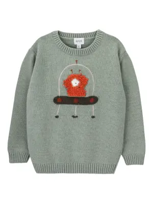 Свитер The Moon с вышивкой