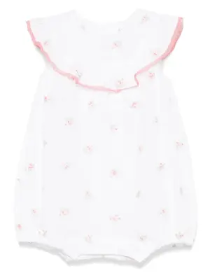 Ромпер с цветочным принтом