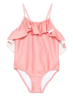 Купальник с оборками