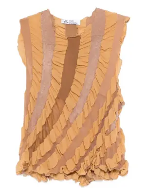 Топ с оборками