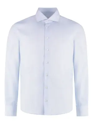 Поплиновая рубашка