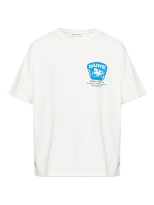 Футболка с принтом логотипа