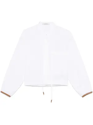 Поплиновая блузка Power