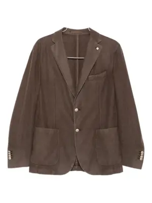 Пиджак с накладными карманами