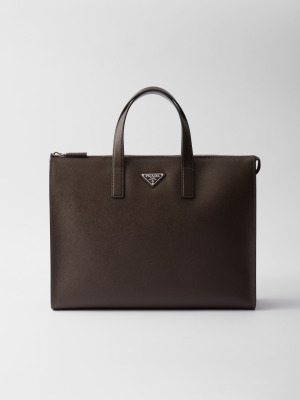 Сумка-тоут из сафьяновой кожи