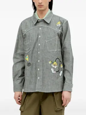 Рубашка с вышивкой