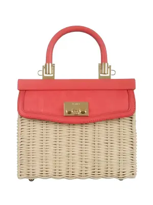 Плетёная сумка-тоут