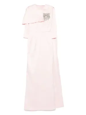 платье с бантом