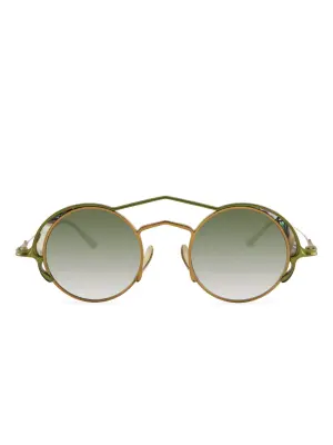 Солнцезащитные очки в круглой оправе