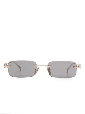 Солнцезащитные очки в прямоугольной оправе
