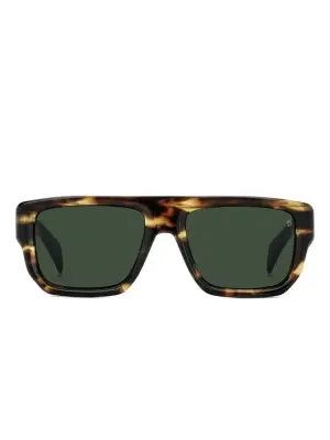 Солнцезащитные очки-пилоты черепаховой расцветки