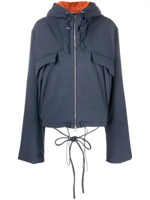 Куртка с капюшоном и искусственным мехом