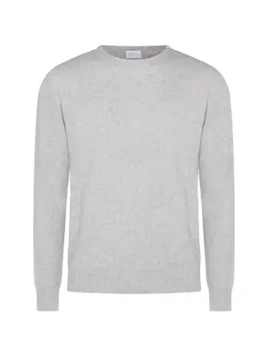 Свитер с круглым вырезом