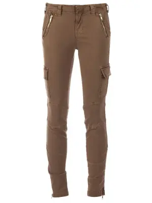 Утилитарные брюки прямого кроя