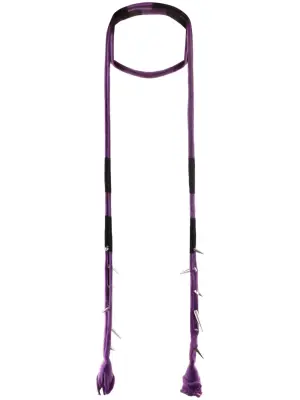 Шарф с шипами