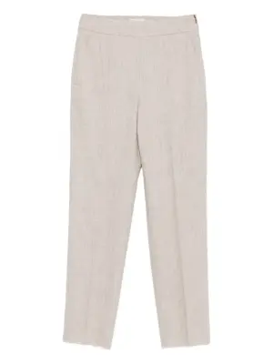 Брюки с необработанными краями