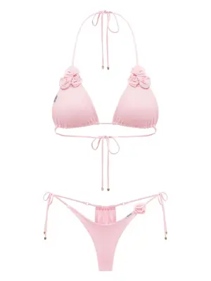 Бикини с цветочным декором