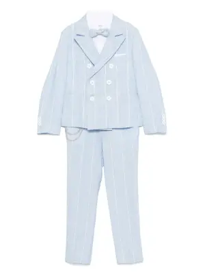Костюм-тройка в полоску