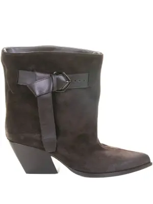 Ковбойские сапоги с пряжкой