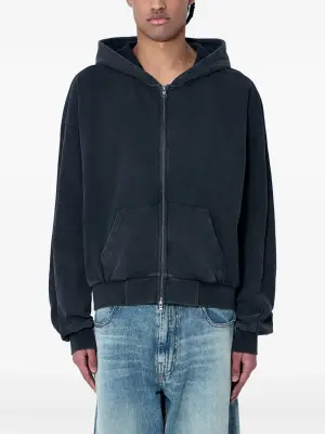 толстовка на молнии с капюшоном