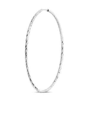 Серьга-кольцо Liv из белого золота