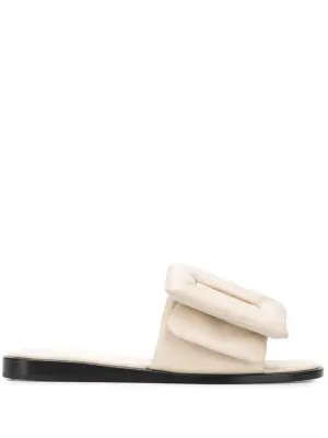 Сандалии с дутым верхом