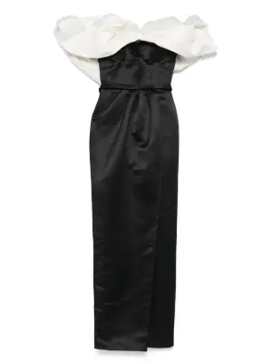 платье с открытыми плечами